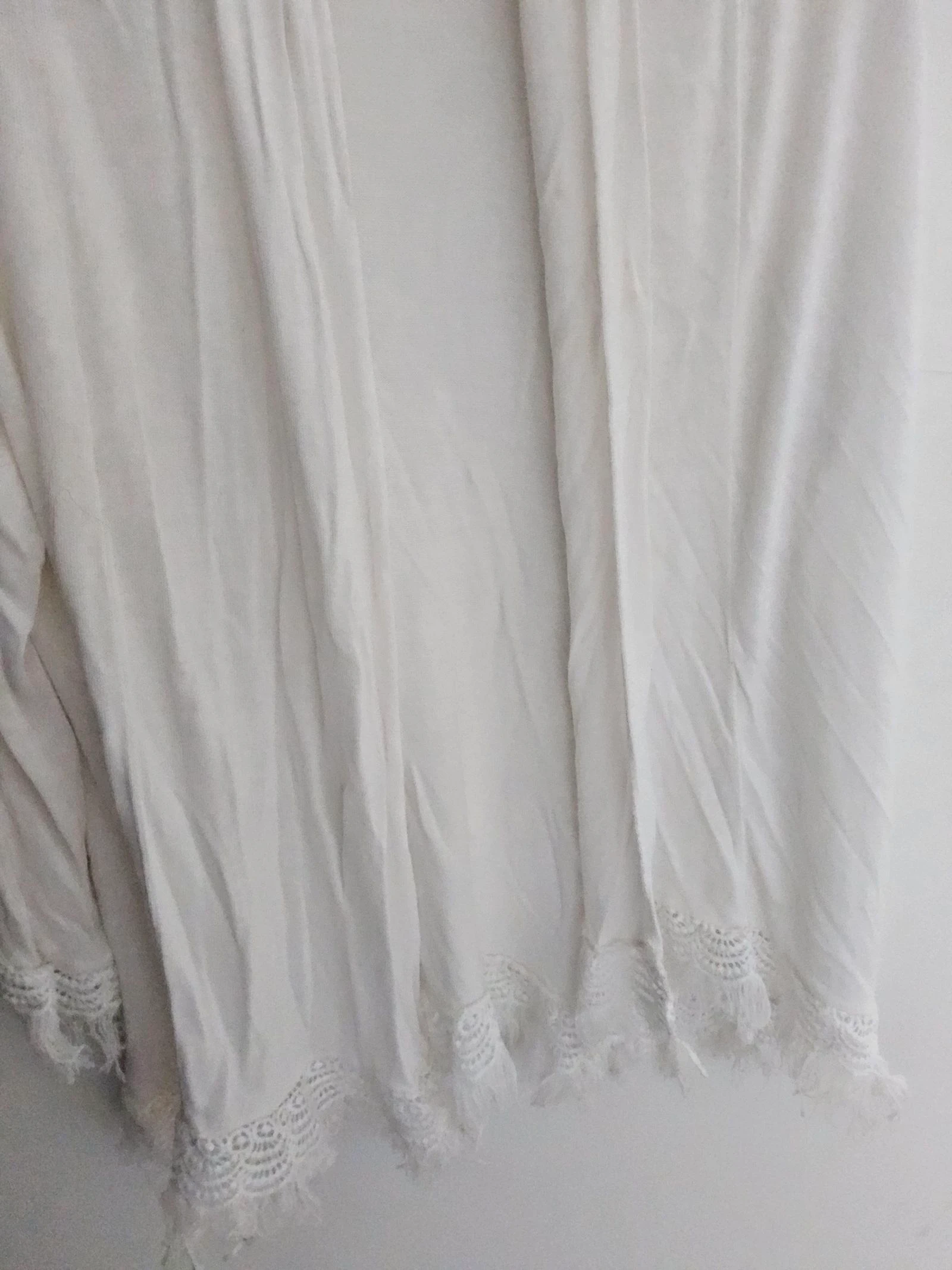 🤍 White Open Vest– Size 46 – photo 2